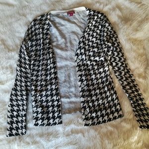 Houndstooth Cardigan